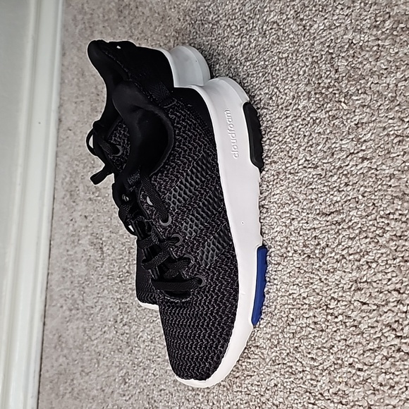 Adidas Kids Cloudfoam Racer Running Shoes Size 13 1/2 - Picture 3 of 6